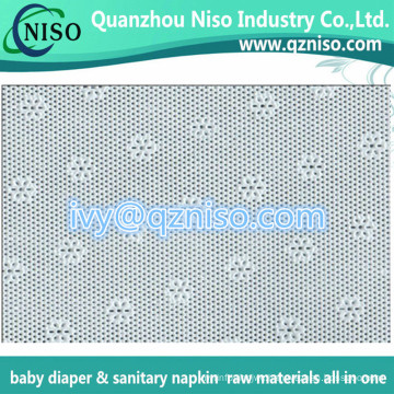 Sanitary Napkin Raw Materials Perforated PE Film Supplier (LS-Y102)